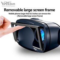 Casque VR 3D de Réalité Virtuelle 5-7 Pouces, Lunettes VR pour Films et Jeux, Compatible avec Téléphones iPhone et Android