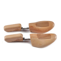 Arbre à chaussures en bois de cèdre de haute qualité à double Tube pour homme