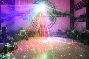 Lumière laser Dmx RVB Dj 6 en 1 Lumière laser à balayage couleur pour scène Disco - Product Image 2