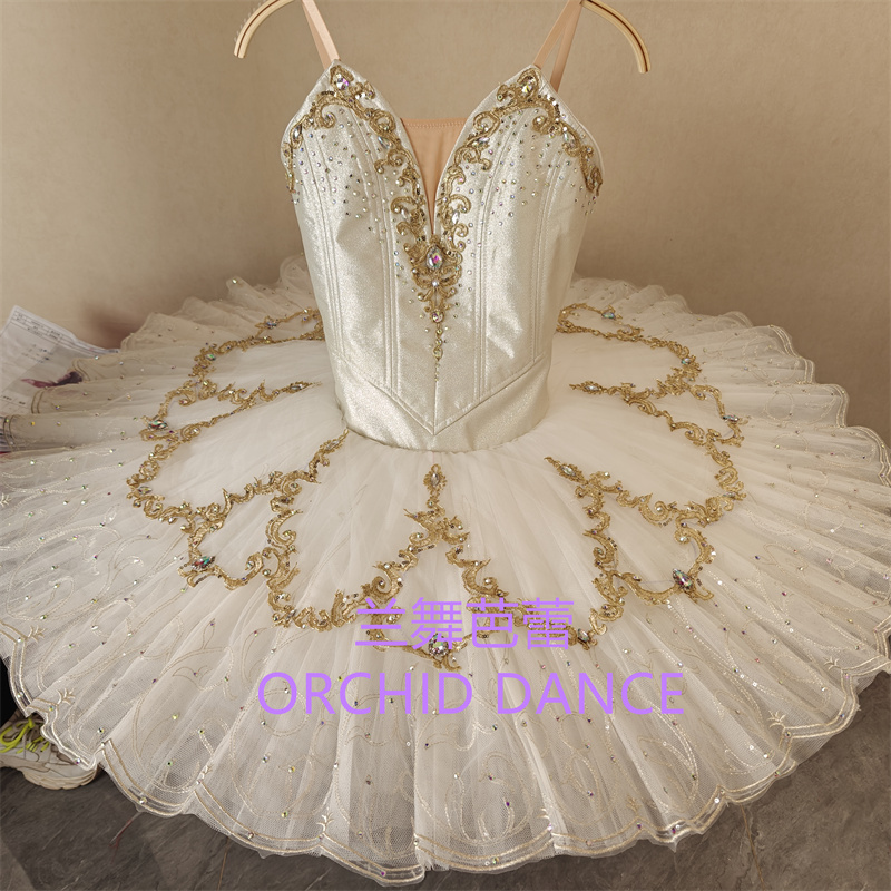 gold tutu dress for adults Tutu du Monde Bébé Golden Peak Tutu Dress Linen main image 1