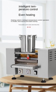 Macchina per Crepe Stratificate in Acciaio Inox, 100-300 Pezzi/<span class=keywords><strong>Ora</strong></span>, Alta Capacità Produttiva, Facile Utilizzo, Nuova 110V/220V - Product Image 4