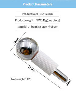 도매 가격 맞춤형 미니 아이스 글로브 스테인레스 스틸 얼굴과 눈 <span class=keywords><strong>Cryo</strong></span> 글로브 얼굴 피부 관리를위한 아이스 냉각 롤러 - Product Image 6