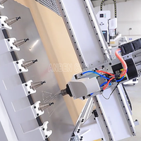 Routeur CNC industriel ANBEN, haute rigidité, commande SYNTEC, servomoteur YASKAWA, cadre robuste à 3 axes, haute précision