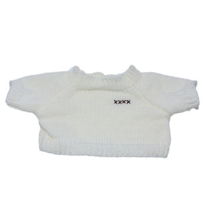 Poupée en peluche avec pull cadeaux d'anniversaire en vrac en gros pull de broderie personnalisé pour peluches - Product Image 4