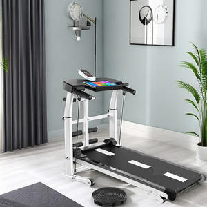 Mesin Treadmill lari kebugaran komersial alat olahraga kantor warna kustom senyap berjalan Gym - Product Image 1