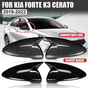 2 Piezas de Cubiertas para Espejos Retrovisores Laterales de Coche, Carcasas Decorativas para Kia K3 Cerato Forte 2014-2017 2019-2022 - Product Image 1