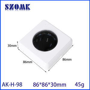 86*86*20mm Wifi conectado inteligente montado en la pared <span class=keywords><strong>aire</strong></span> <span class=keywords><strong>acondicionado</strong></span> calefacción Control remoto 1 botón táctil interruptor <span class=keywords><strong>caja</strong></span> <span class=keywords><strong>de</strong></span> conexiones <span class=keywords><strong>de</strong></span> plástico - Product Image 2