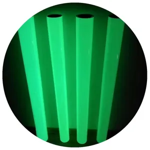 녹색 빛나는 발광 필름 PVC 발광 스트립 바닥 표시를위한 어두운 테이프에서 발광