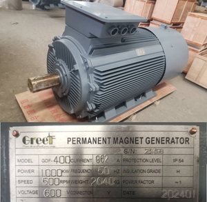 Generador Magnético para Kazajstán, Alternador de 500KW 1000KW para Uso Industrial, Alta Eficiencia, Libre de Mantenimiento - Product Image 5