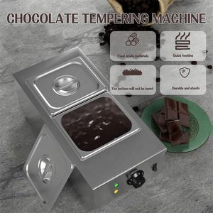Machine à fondre le fromage au <span class=keywords><strong>chocolat</strong></span> électrique Chauffe-eau commercial double marmite fontaine chaudière plongeant cylindre fondeur chauffe-<span class=keywords><strong>casserole</strong></span> - Product Image 2