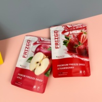 Échantillon gratuit de sac en plastique design personnalisé fini mat pochettes debout pour fruits secs avec logo personnalisé 100 pièces quantité minimale de commande