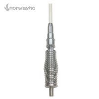 Matériel de mise en mémoire tampon pour mines de sécurité 6mm/7mm/8mm Ressort en spirale Base à ressort robuste pour mât de drapeau LED de sécurité