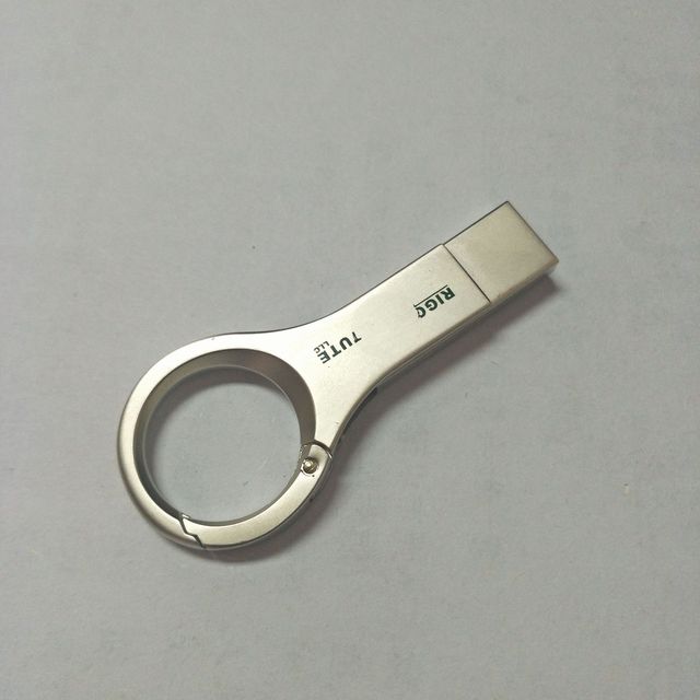 New Metal Ring Type-C Dual USB Flash Drive 64GB-256GB USB 3.0 Interface