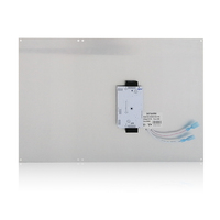 Boîte à lumière LED dynamique carrée personnalisée pour affichage publicitaire extérieur, cadre en aluminium pour centre commercial, aéroport, suspendu