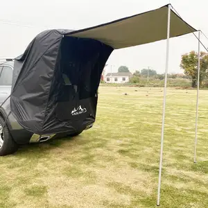 Patent Product Outdoor Camping waterproof Awning Picnic Large Sun Shelter tailgate suv tent roof for car garage portable