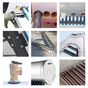 Calentador de Agua <span class=keywords><strong>Solar</strong></span> Económico, Sistema de Agua Caliente <span class=keywords><strong>Solar</strong></span> con Tubos de Vacío de Alta Presión para Duchas Exteriores de Autocaravanas - Product Image 5