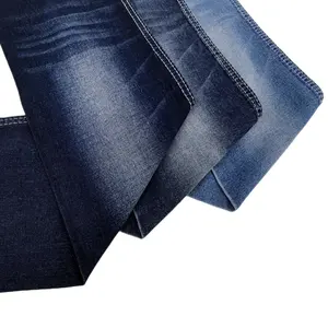 Prix usine de haute qualité Respirant haute stretch spandex coton 10.6 oz indigo jeans denim tissu YH298