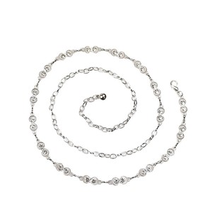 Nuova Collezione: Catena per Vita da Donna, Cintura Decorativa, Accessorio Modellante in Lega <span class=keywords><strong>di</strong></span> Zinco con Strass Elettroplaccati - Product Image 5