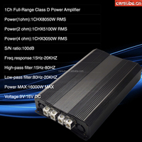 Amplificateur de subwoofer de voiture de style brésilien, pleine gamme, RMS 8000W, mono 1CH, 8K, classe D