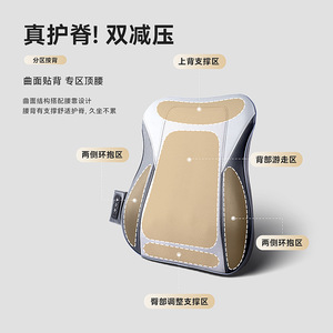 Walking Massager Back Kneading Heating Rechargeable Waist Neck Massage Cushion Multi Functional Ultra Thin - Product Image 2