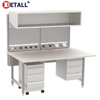 Mesa de Trabajo ESD Profesional para Reparación de Celulares, Nueva, para Uso en Almacén, Componentes Centrales del Motor, Acero Laminado en Frío, Larga Vida Útil
