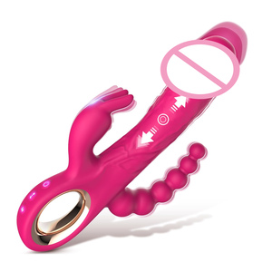 Hot Hot G Spot Thrusting Dildo Anal 3 in 1 Rabbit <b>Vibrators</b> Sex Toys for Women, Adult Sex Toys with 7 vibrating modes - Product Image 1