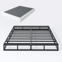 Support de matelas en acier à taille réglable, vente en gros d'usine, installation rapide pour l'industrie hôtelière