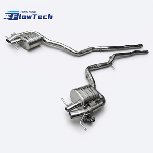 Système d'échappement cat-back à soupapes haute performance pour Mercedes-Benz W223 S400/S450 3.0T en acier inoxydable 304 - Product Image 1