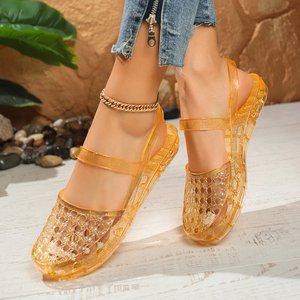 <span class=keywords><strong>Sandalias</strong></span> Planas de Moda para Mujer, Talla Grande, Suela Ultraligera Antideslizante, Directo de Fábrica, Origen Andorra - Product Image 3