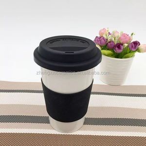 Stocké Creative Tops Everyday Home Tasse de voyage en céramique 500ml Porcelaine avec couvercle <span class=keywords><strong>Micro</strong></span>-ondes Taille sûre Accessoire de fête personnalisable - Product Image 3