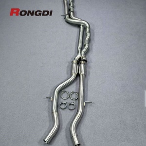 For 2014-2020 BMW S55 F82 F83 M4 F80 M3 3.0T Exhaust Midpipe with Resonated S55 Equal Length MidPipe Exhaust - Product Image 3