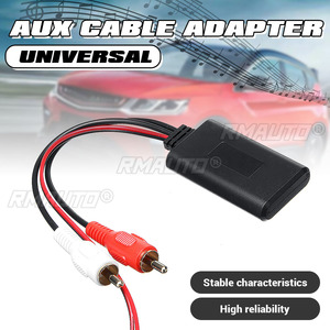 Adaptador Inalámbrico Bluetooth Universal para Auto, para Estéreo, con 2 Entradas RCA AUX, Entrada de Audio y Música, Cable Inalámbrico para Camioneta/Auto - Product Image 2