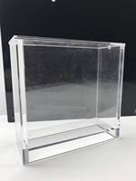 Vitrine d'exposition empilable moderne et vintage en acrylique magnétique pour booster box