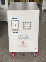 Stabilisateur de tension AC 200V entièrement automatique pour climatiseur domestique, alimentation 10 KVA monophasé, modèle TND SVC Data