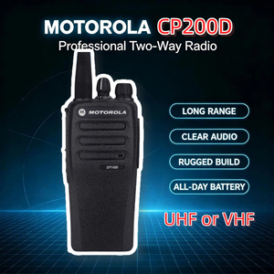 วิทยุสื่อสารแบบพกพา CP200d IP54 VHF ระยะไกล 16 ช่องสัญญาณ แบตเตอรี่ใช้งานได้ยาวนาน สำหรับงานก่อสร้าง - Product Image 4