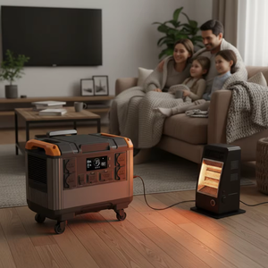 Portable Solar Power Station Battery 148Wh-2688Wh <b>Generator</b> Home/Car Use Pure Sine Wave MPPT Wireless Charging T30&UC400 3000W O - Product Image 1