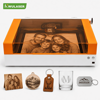 Machine de gravure laser T4 personnalisable, graveur laser prenant en charge les photos JPG, BMP, PNG, les logos et les designs vectoriels pour les petites entreprises