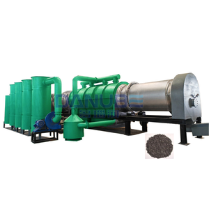 Fast-startup <b>Drum</b> Carbonization Furnace Wood log Olive Pomace Charcoal Making Machine - Product Image 1