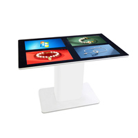 Table tactile interactive pour restaurant, table de café intelligente à écran tactile