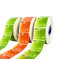 Étiquettes de boissons personnalisées holographiques résistantes à l'huile, imprimées en rouleau, imperméables, durables, brillantes, en vinyle pour emballages de bouteilles de vin
