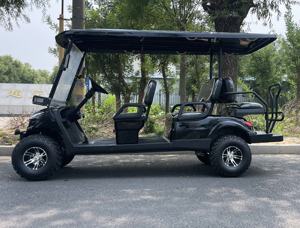 Chariot de golf électrique pour 4 personnes de la dernière conception unique 2025 avec panneau solaire Power <span class=keywords><strong>Generation</strong></span> Golf Club Car - Product Image 3