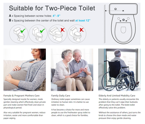 Galenpoo Туалет-Aufsatz WC attacco shattaf биде на унитаз, биде из смарт Биде Насадка - Product Image 3