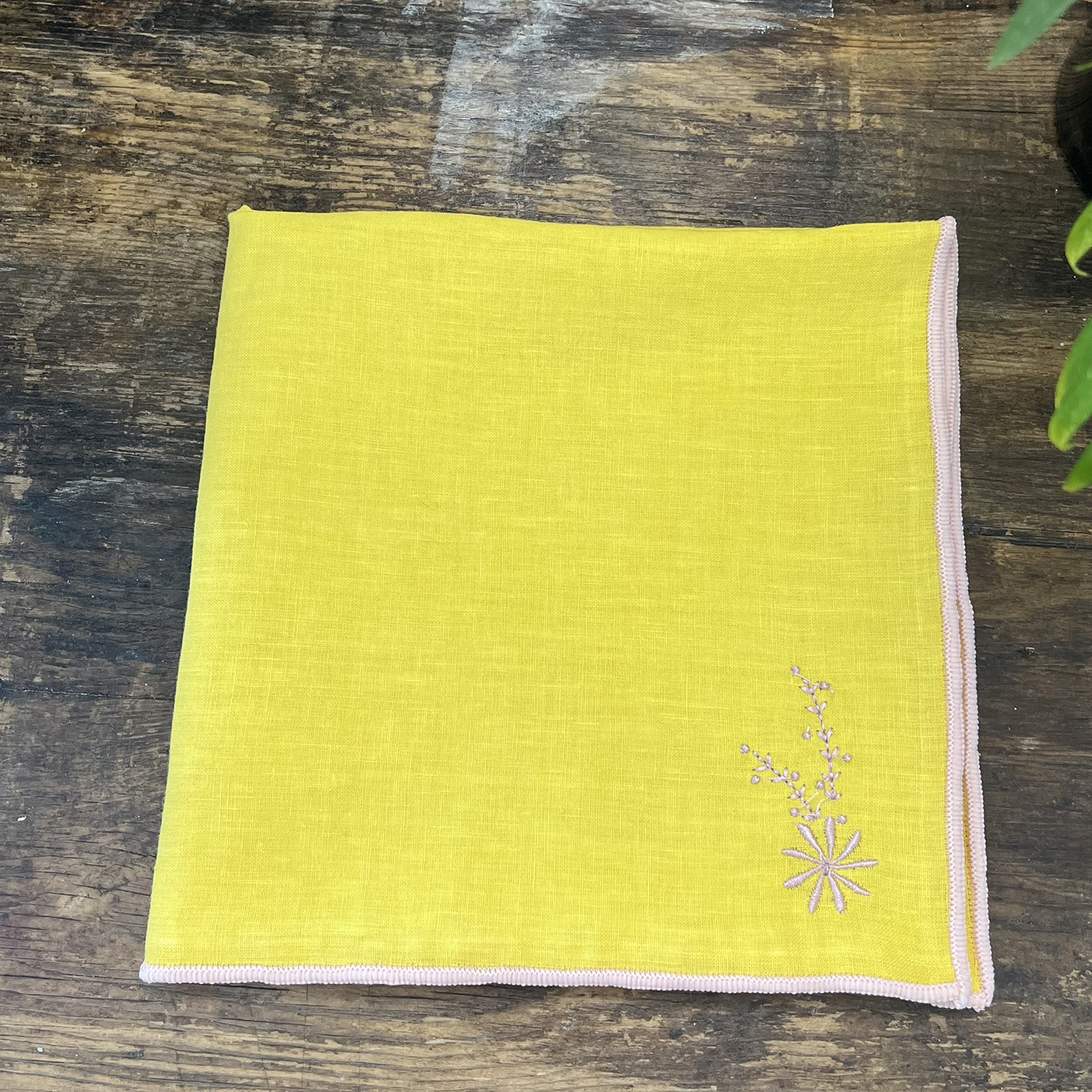 Jaune/fleur