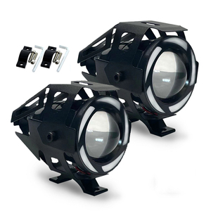 Faro Delantero LED U7 para Motocicleta, Luces <span class=keywords><strong>Auxiliares</strong></span> Brillantes de Colores, Gran Venta - Product Image 1