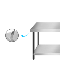 Meja Kerja Tongsheng Stainless Steel Dapur Restoran Komersial Multi-Fungsi Modern Profesional Premium