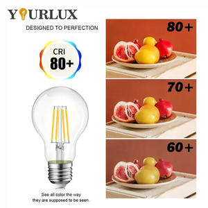 مصابيح فتيل <span class=keywords><strong>LED</strong></span> عتيقة الطراز 2700K 6500K أبيض دافئ مصباح شمعة زجاج شفاف E14 E27 2W 4W <span class=keywords><strong>6W</strong></span> 8W - Product Image 6