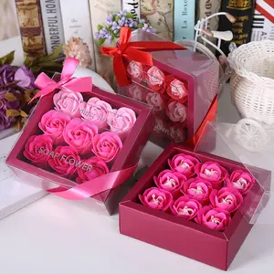 Goodseller sabun çiçek gül ebedi hediye kutusu yaratıcı sınır ötesi dekorasyon simülasyon çiçek el hediye