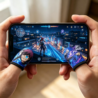 Manchettes de doigts pour jeux vidéo conçues sur mesure : excellente conductivité, respirantes et absorbant la transpiration.