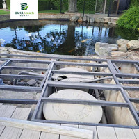 Planche de terrasse en PU solide de 360 cm, résistante aux intempéries, ignifuge, système de revêtement de sol extérieur pour jardin, balcon, bord de piscine