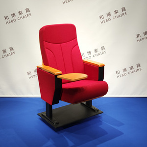 เก้าอี้หอประชุมมานวาเอ็กซ์โป รุ่น HB670 สีแดงบีช แบบมีที่วางแขน สำหรับใช้ในโรงภาพยนตร์และห้องประชุม - Product Image 3